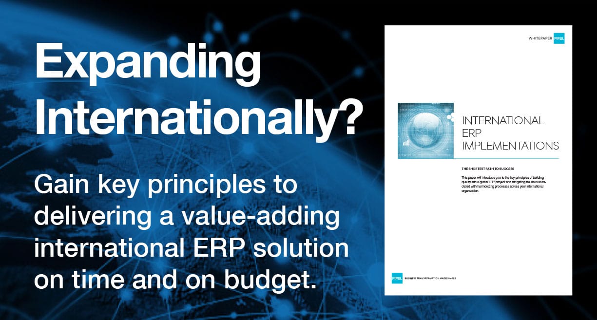 Internationale ERP-implementaties via Pipol Alliance Partner | GMI group